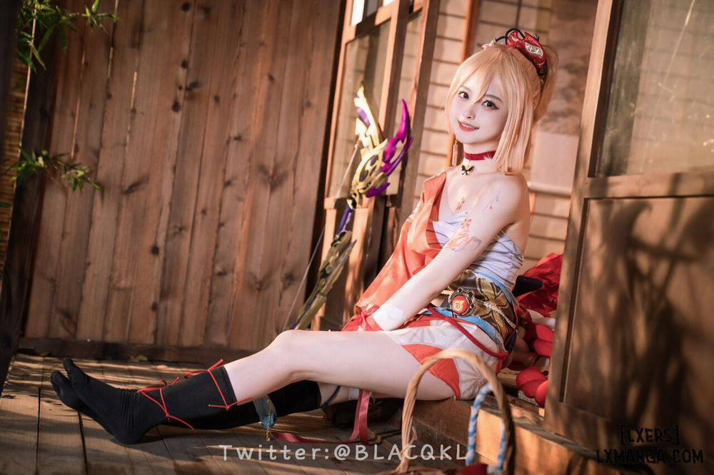 Hình Cosplay 172 - 白莉爱吃巧克力 trang 24