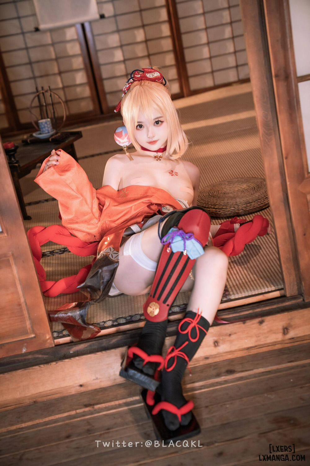 Hình Cosplay 172 - 白莉爱吃巧克力 trang 47