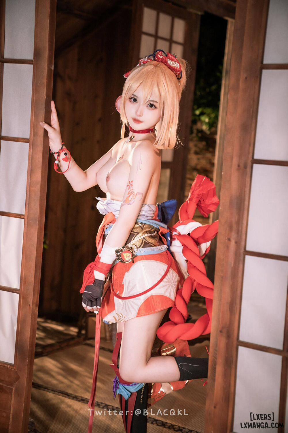 Hình Cosplay 172 - 白莉爱吃巧克力 trang 51