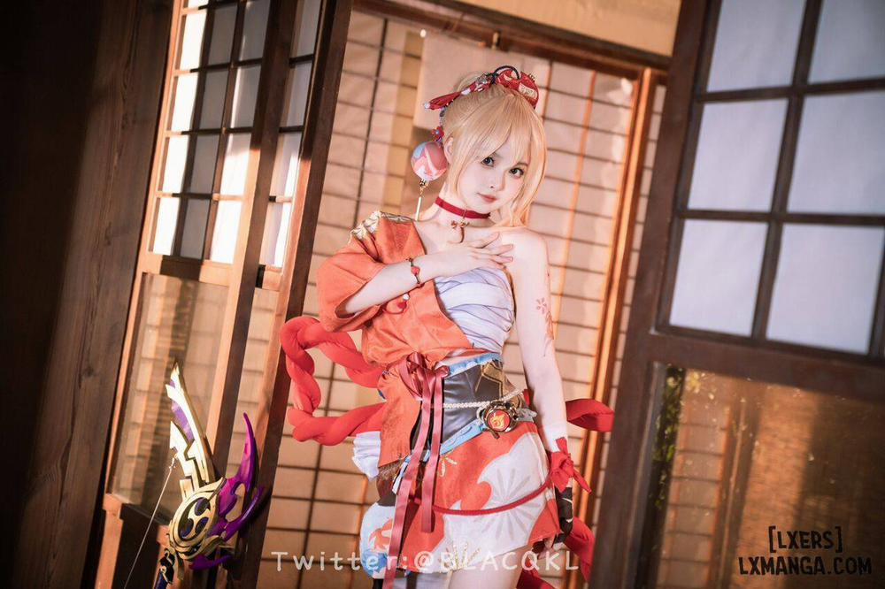 Hình Cosplay 172 - 白莉爱吃巧克力 trang 52