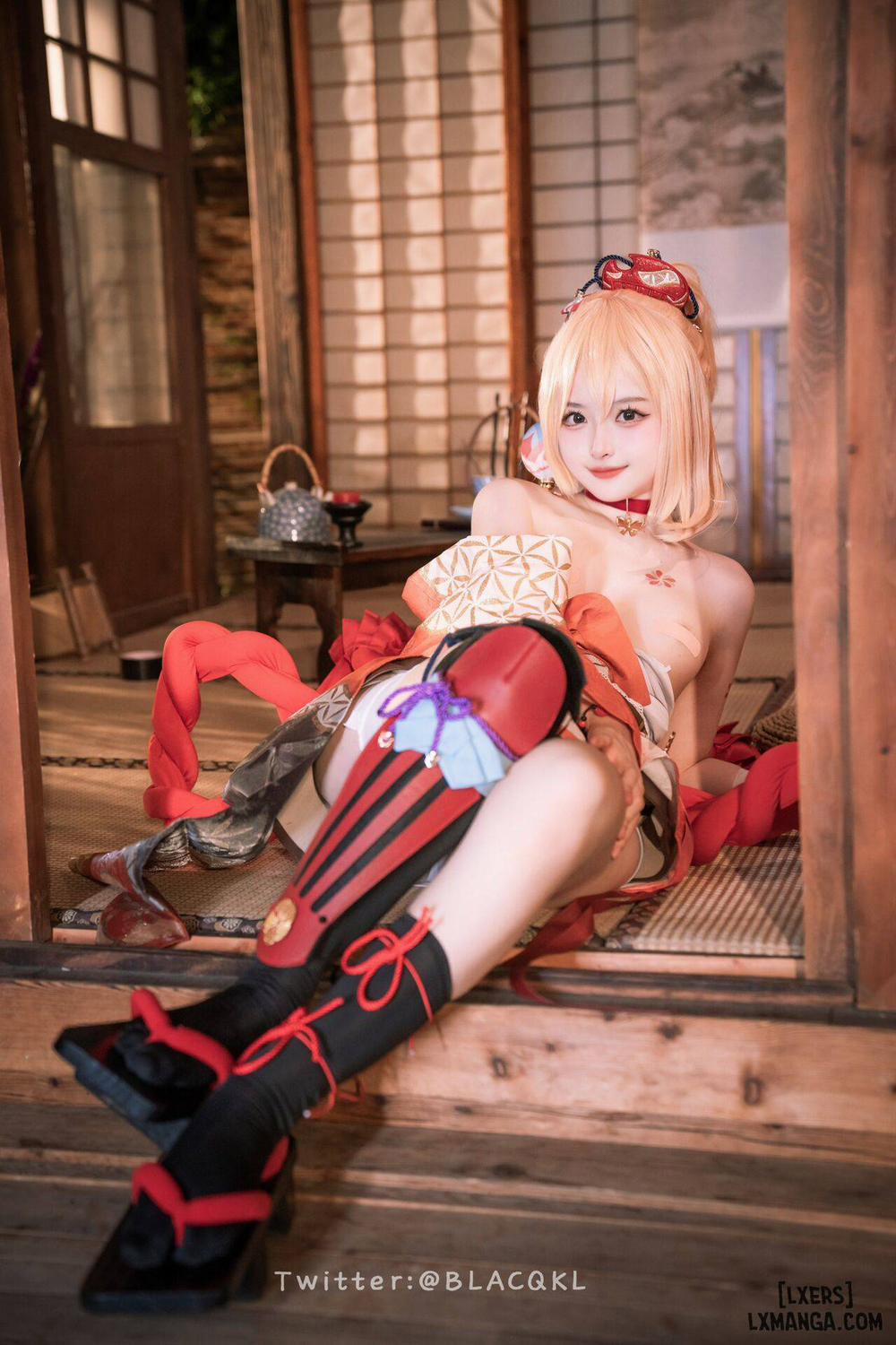 Hình Cosplay 172 - 白莉爱吃巧克力 trang 57