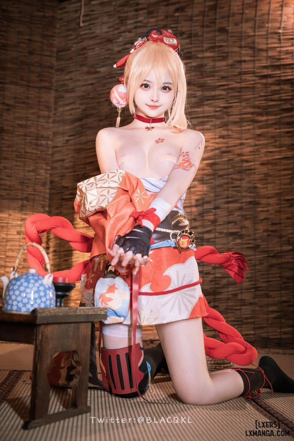 Hình Cosplay 172 - 白莉爱吃巧克力 trang 61