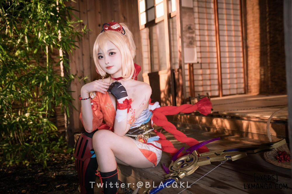 Hình Cosplay 172 - 白莉爱吃巧克力 trang 64