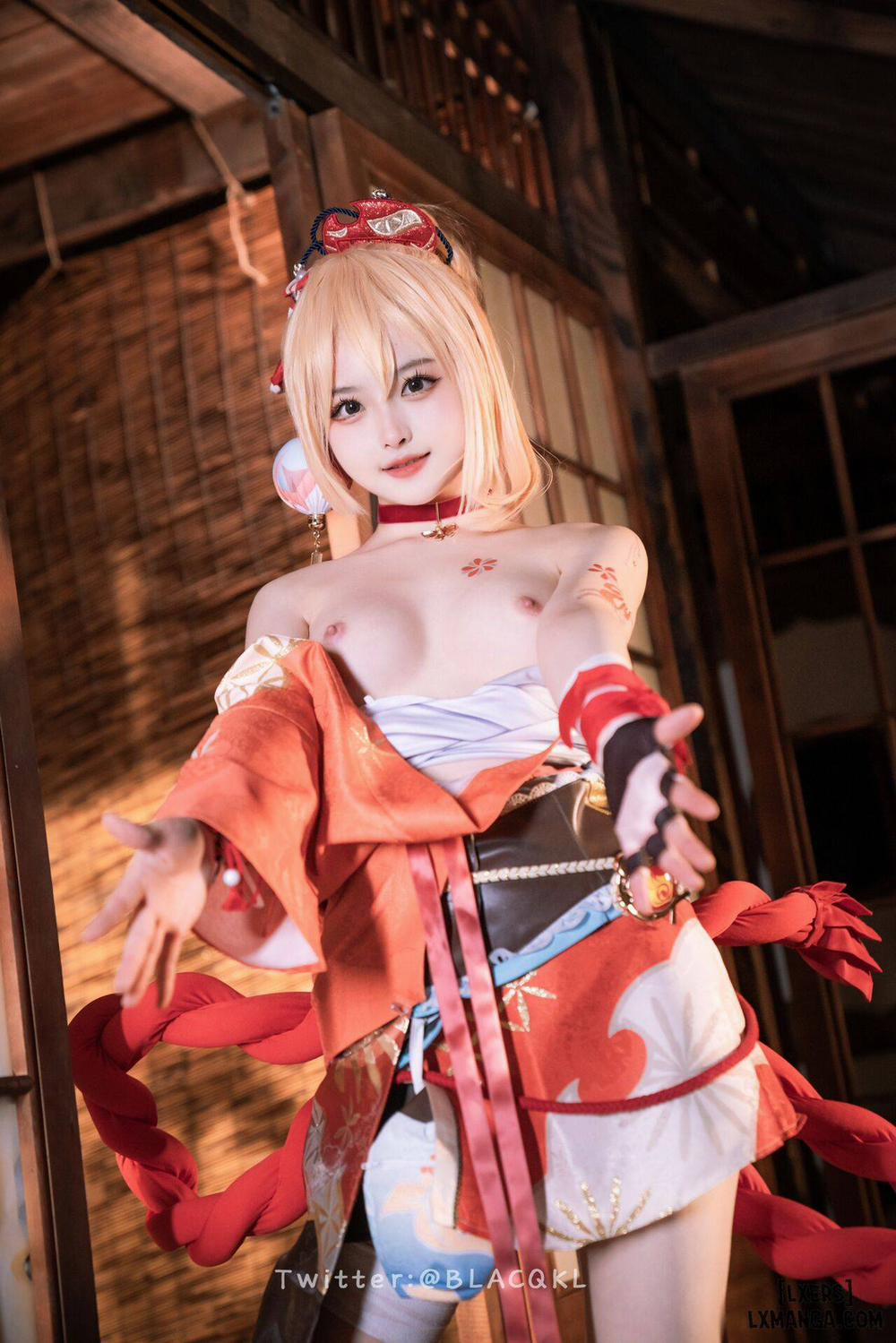 Hình Cosplay 172 - 白莉爱吃巧克力 trang 66