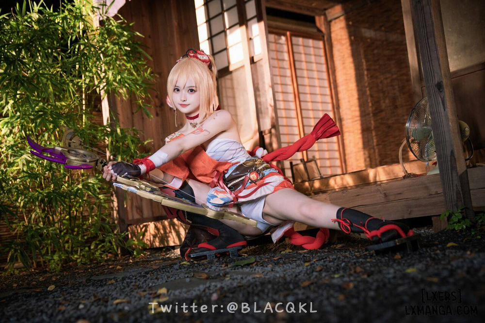 Hình Cosplay 172 - 白莉爱吃巧克力 trang 74