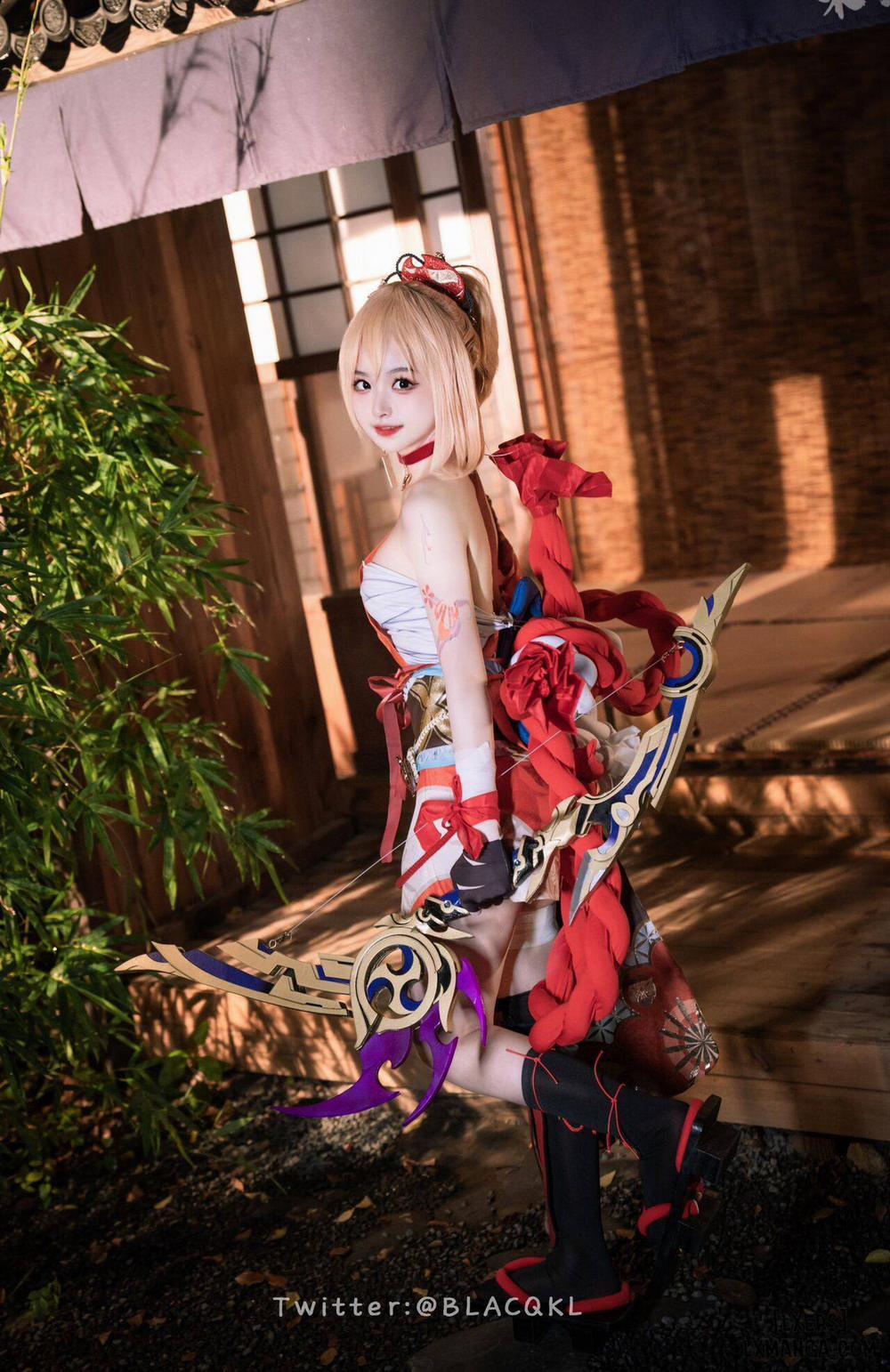 Hình Cosplay 172 - 白莉爱吃巧克力 trang 75
