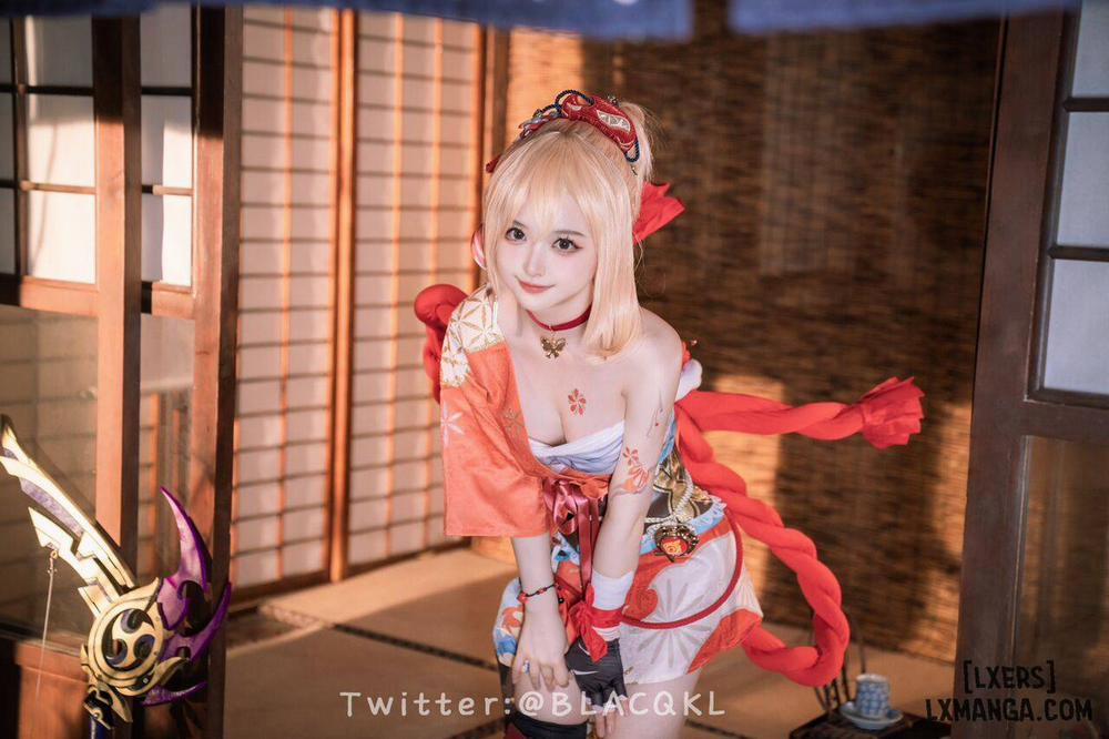 Hình Cosplay 172 - 白莉爱吃巧克力 trang 77