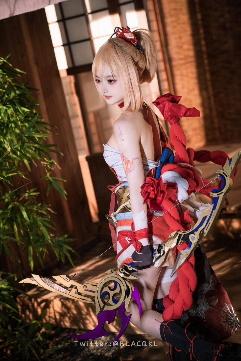 Hình Cosplay 172 - 白莉爱吃巧克力 trang 79