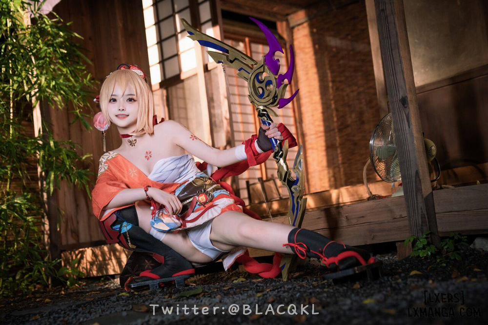 Hình Cosplay 172 - 白莉爱吃巧克力 trang 80