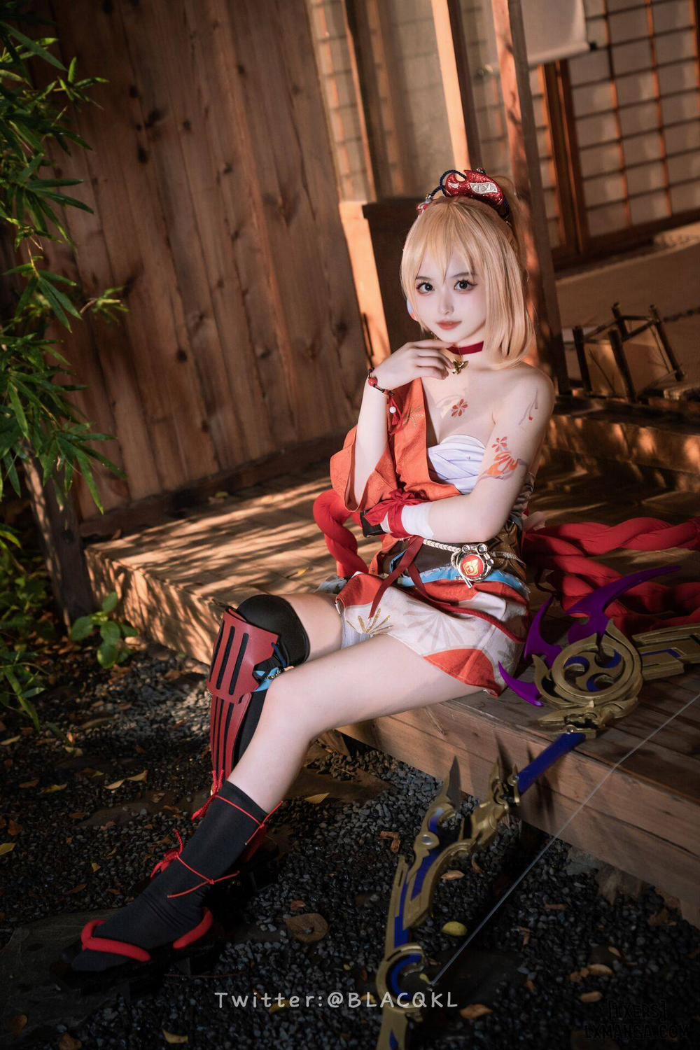 Hình Cosplay 172 - 白莉爱吃巧克力 trang 84