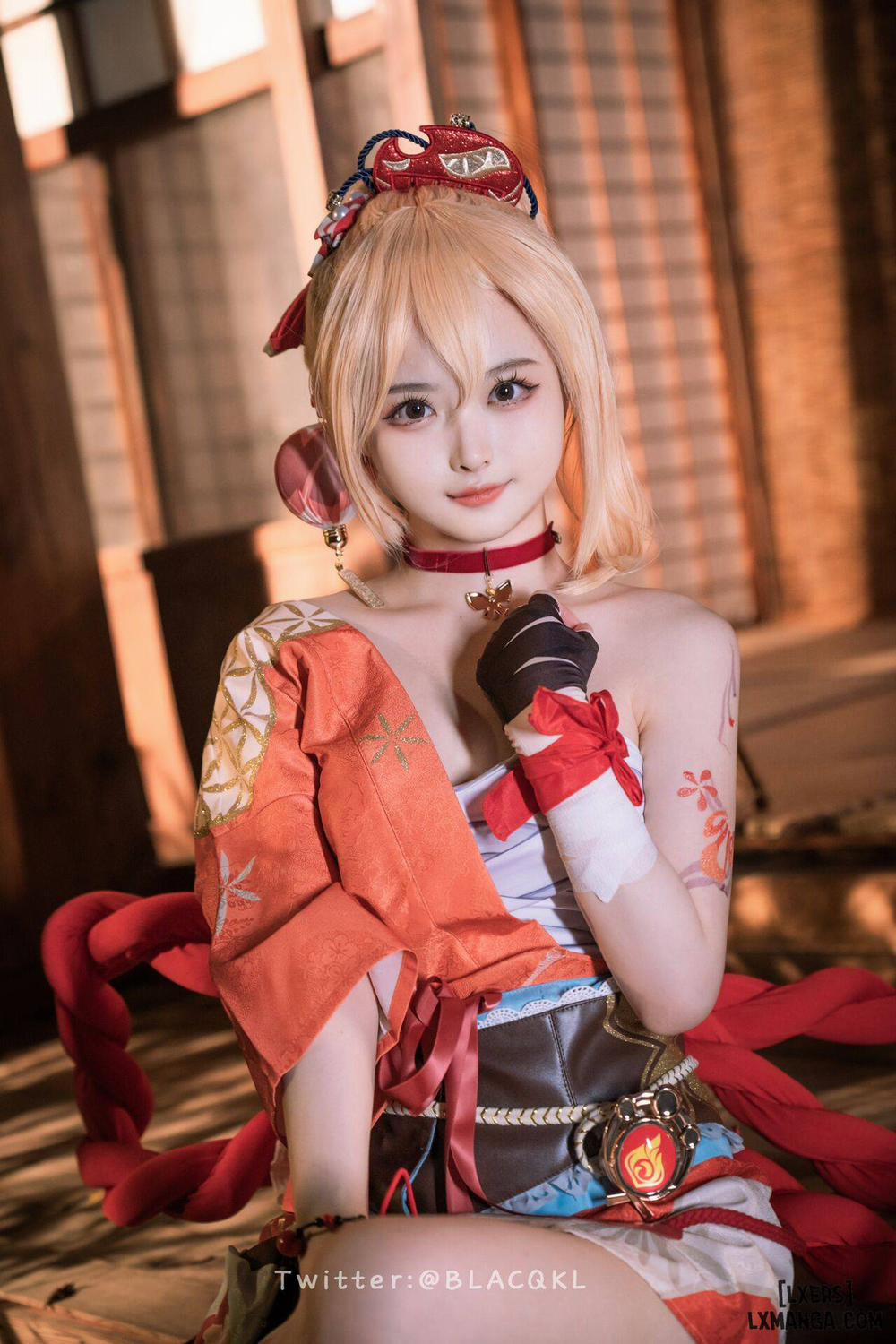 Hình Cosplay 172 - 白莉爱吃巧克力 trang 9