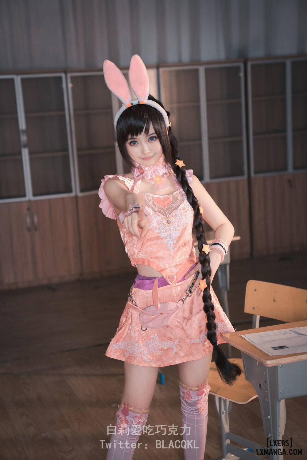 Hình Cosplay 173 0 白莉爱吃巧克力 trang 27