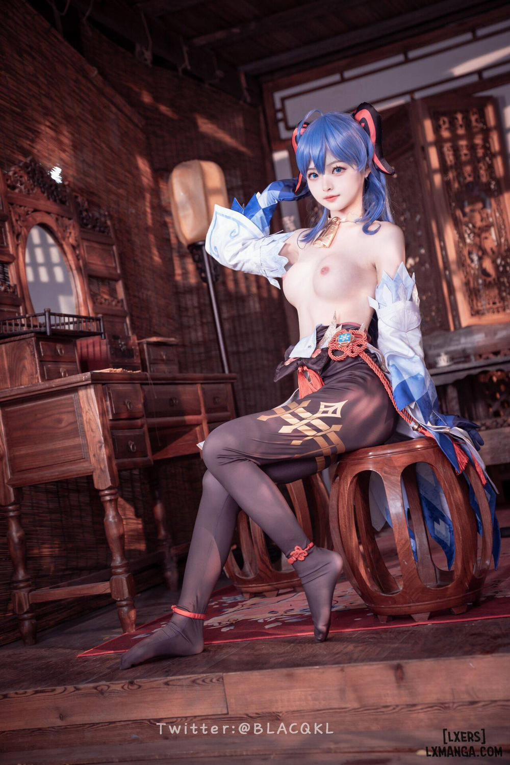 Hình Cosplay 175 - 白莉爱吃巧克力 trang 56
