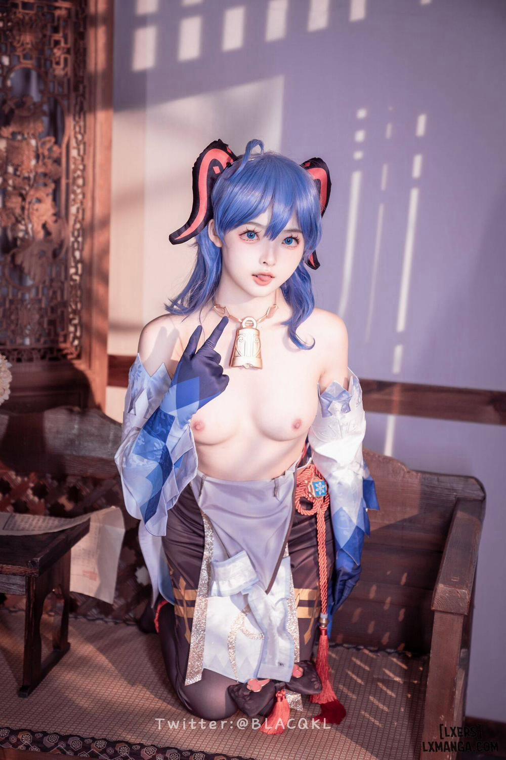 Hình Cosplay 175 - 白莉爱吃巧克力 trang 57