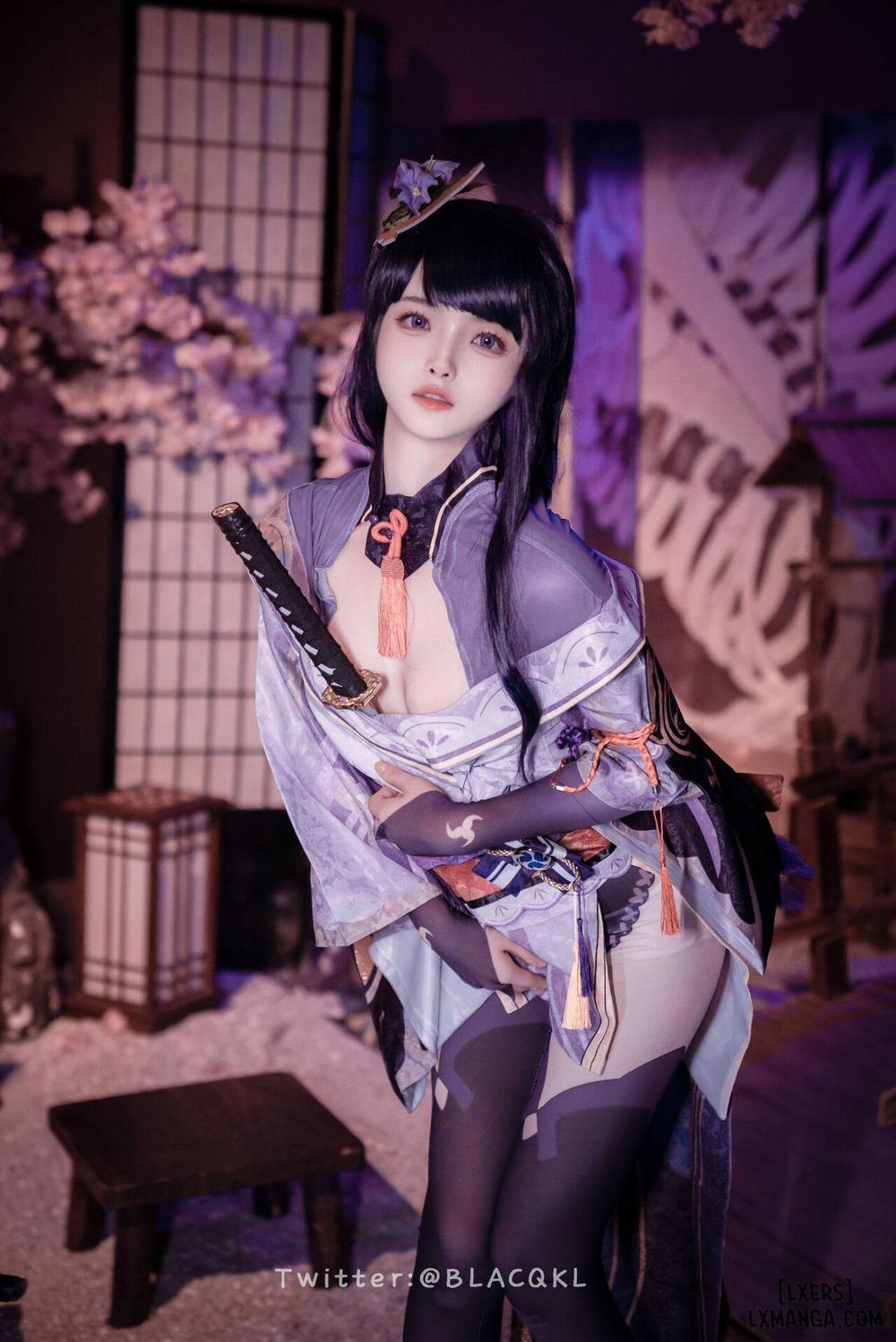 Hình Cosplay 178 0 白莉爱吃巧克力 trang 32