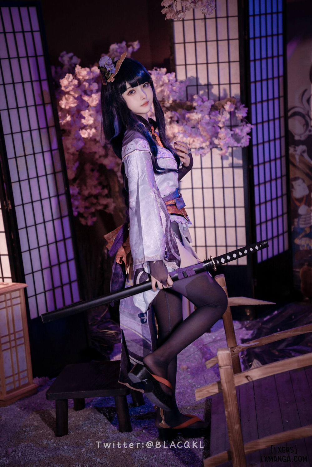 Hình Cosplay 178 - 白莉爱吃巧克力 trang 51