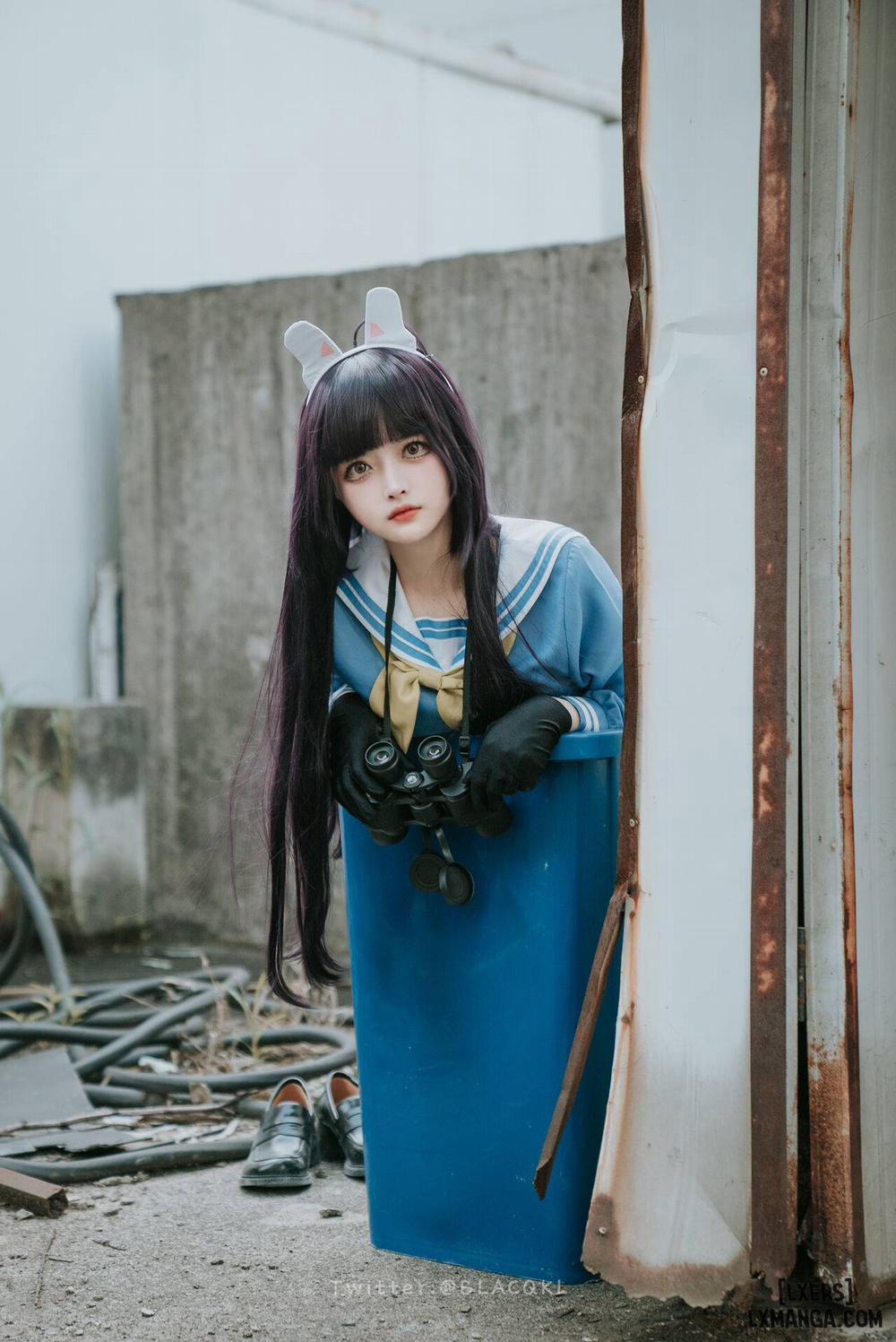 Hình Cosplay 179 - 白莉爱吃巧克力 trang 87