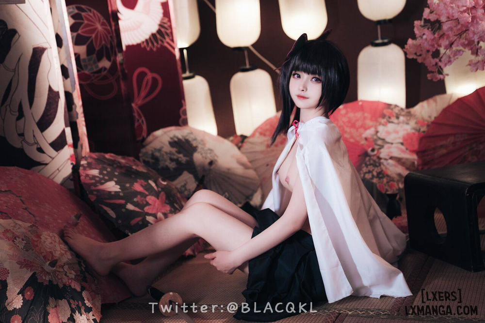 Hình Cosplay 180 0 白莉爱吃巧克力 trang 14