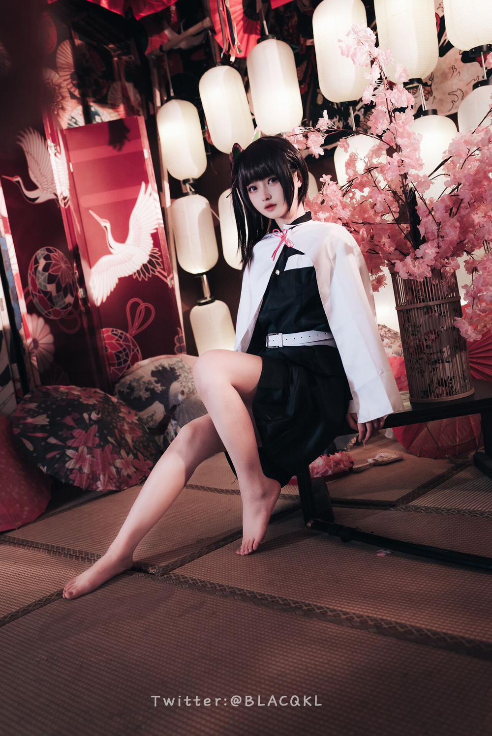 Hình Cosplay 180 0 白莉爱吃巧克力 trang 36
