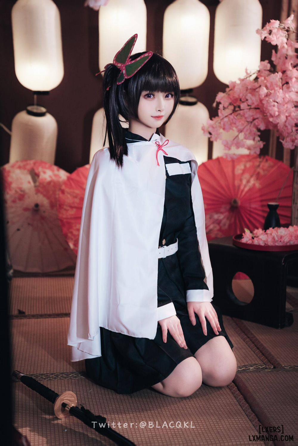 Hình Cosplay 180 0 白莉爱吃巧克力 trang 74
