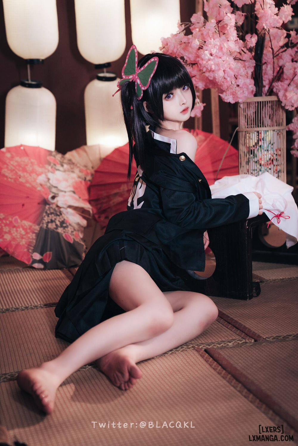 Hình Cosplay 180 0 白莉爱吃巧克力 trang 9