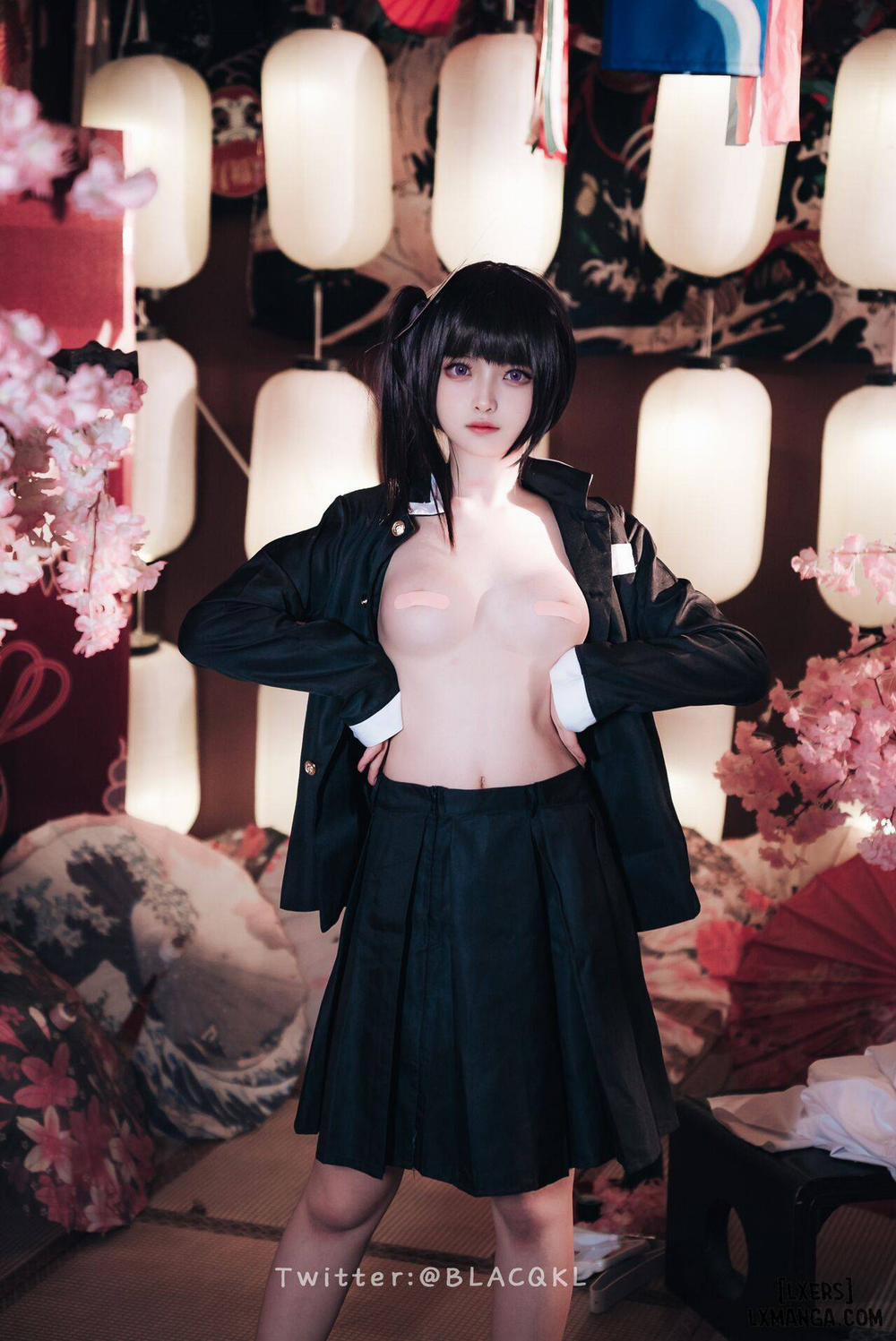 Hình Cosplay 180 - 白莉爱吃巧克力 trang 22