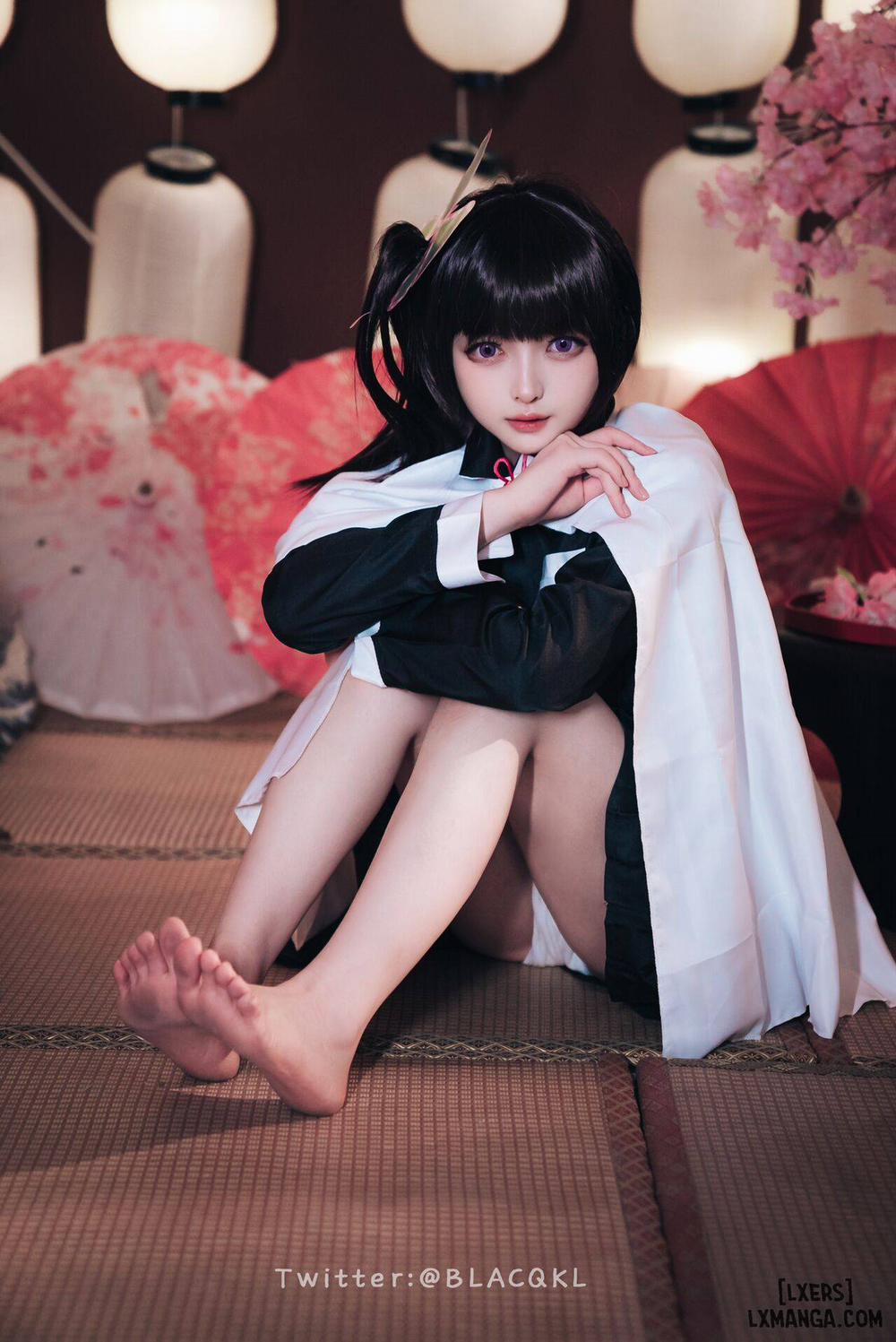 Hình Cosplay 180 - 白莉爱吃巧克力 trang 32
