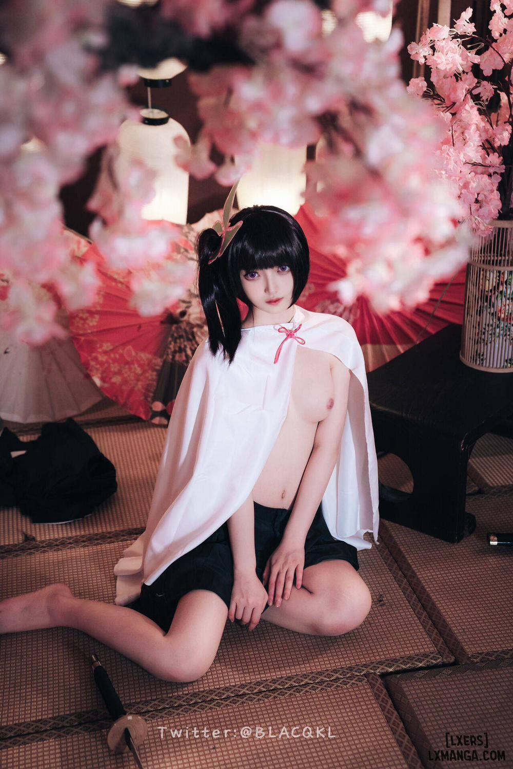 Hình Cosplay 180 - 白莉爱吃巧克力 trang 42