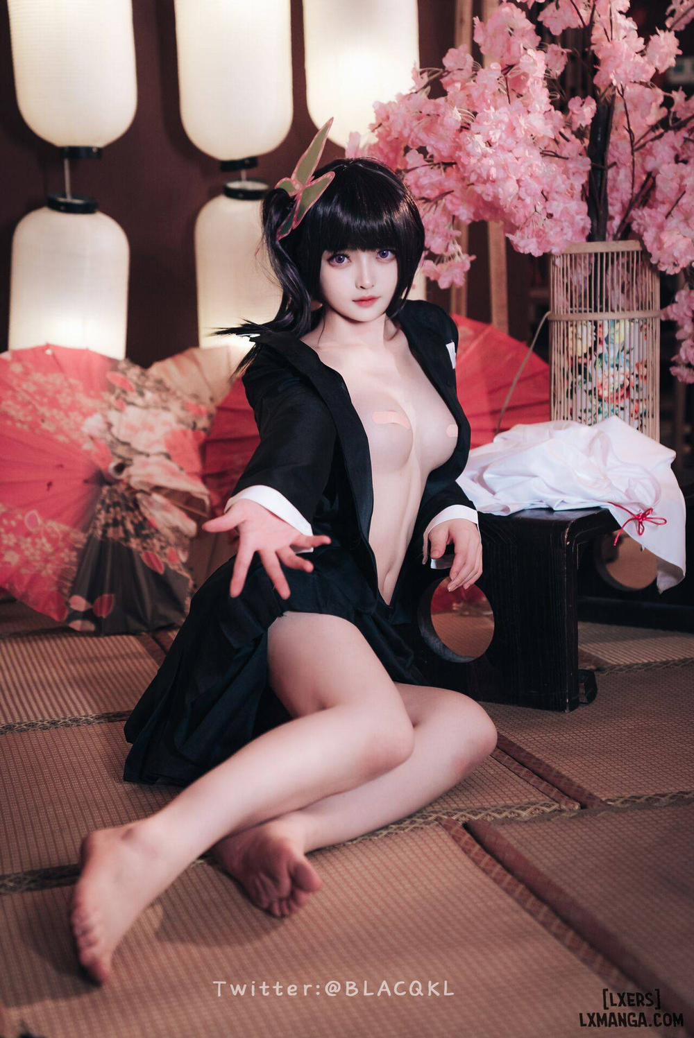 Hình Cosplay 180 - 白莉爱吃巧克力 trang 44