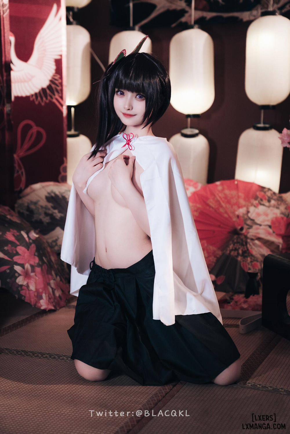 Hình Cosplay 180 - 白莉爱吃巧克力 trang 6