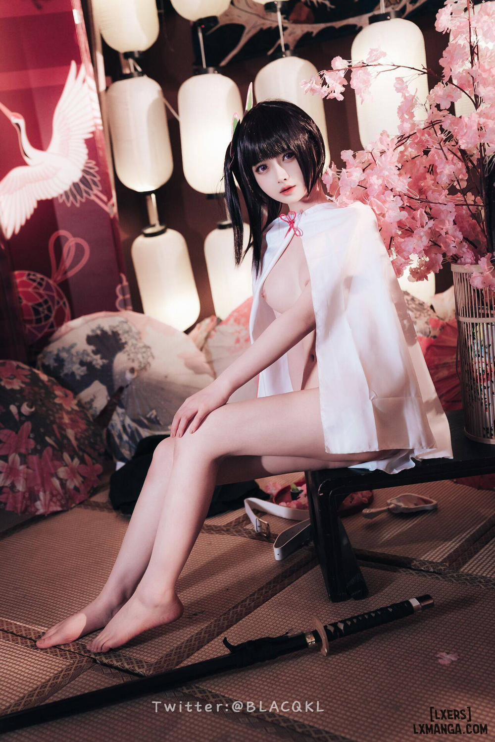 Hình Cosplay 180 - 白莉爱吃巧克力 trang 82
