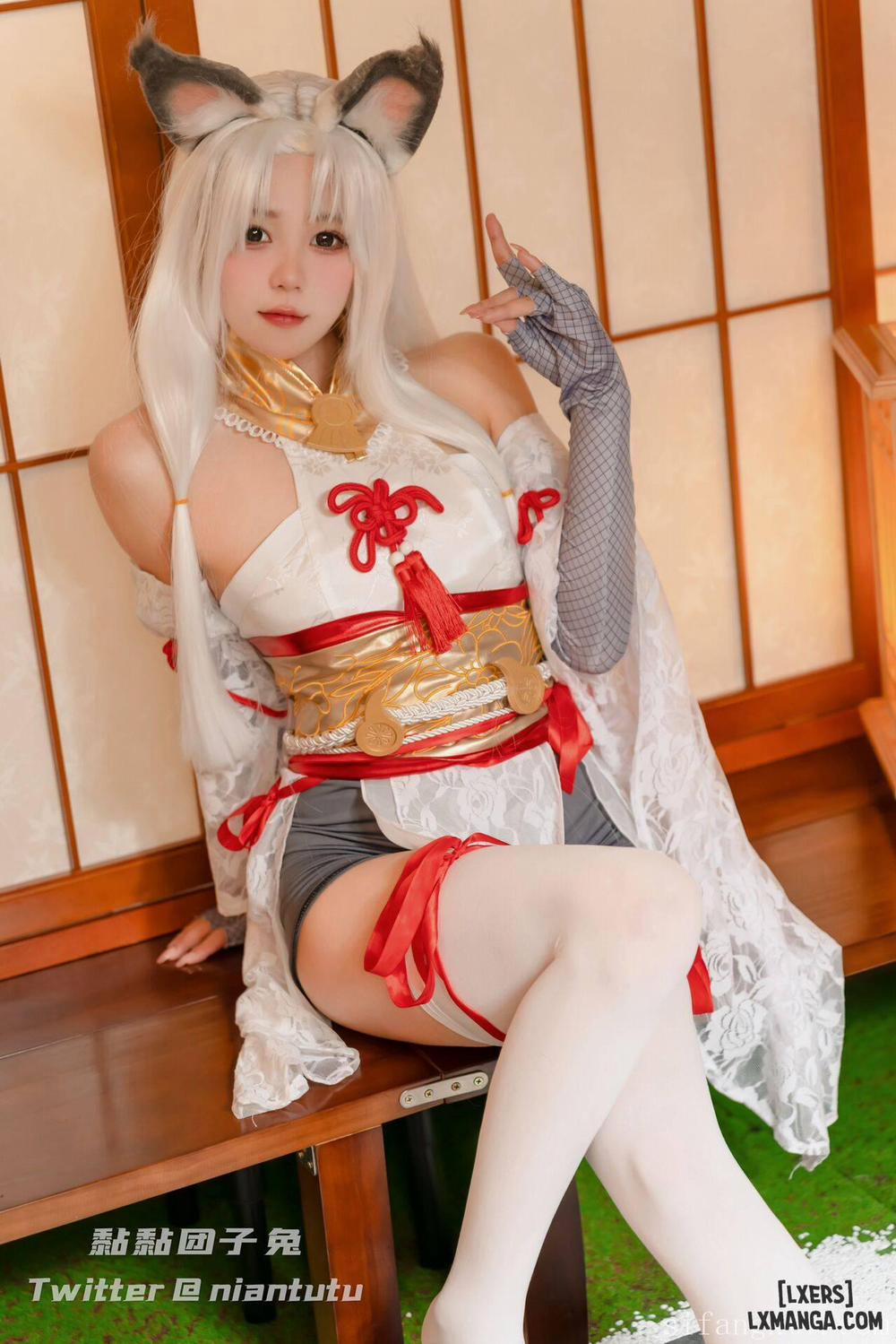 Hình Cosplay 192 - 黏黏团子兔 trang 1
