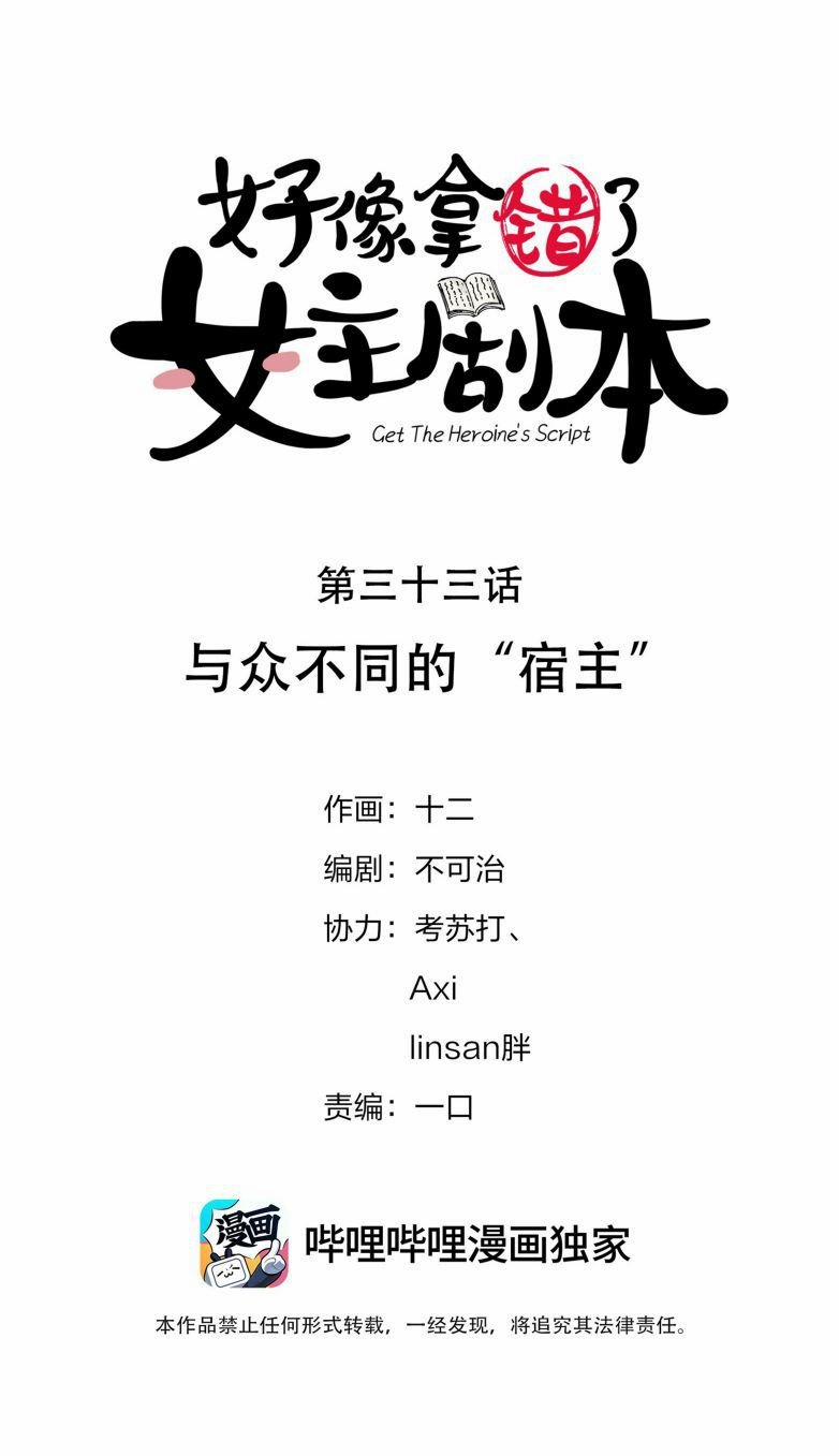 Hình Như Lấy Nhầm Kịch Bản Nữ Chủ 33 trang 1