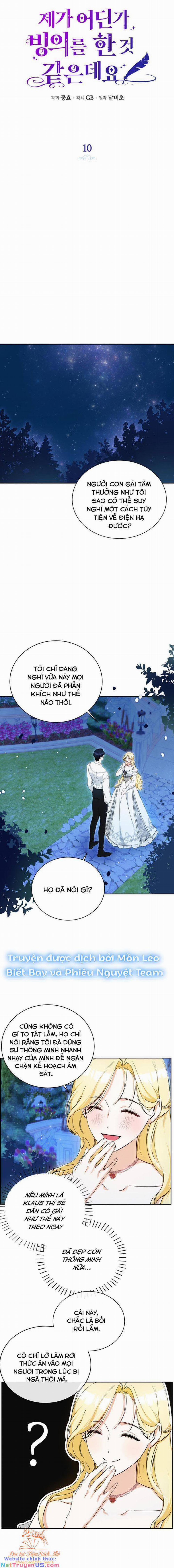 Hình Như Tôi Đã Xuyên Vào Cuốn Tiểu Thuyết Nào Đó 10 trang 1