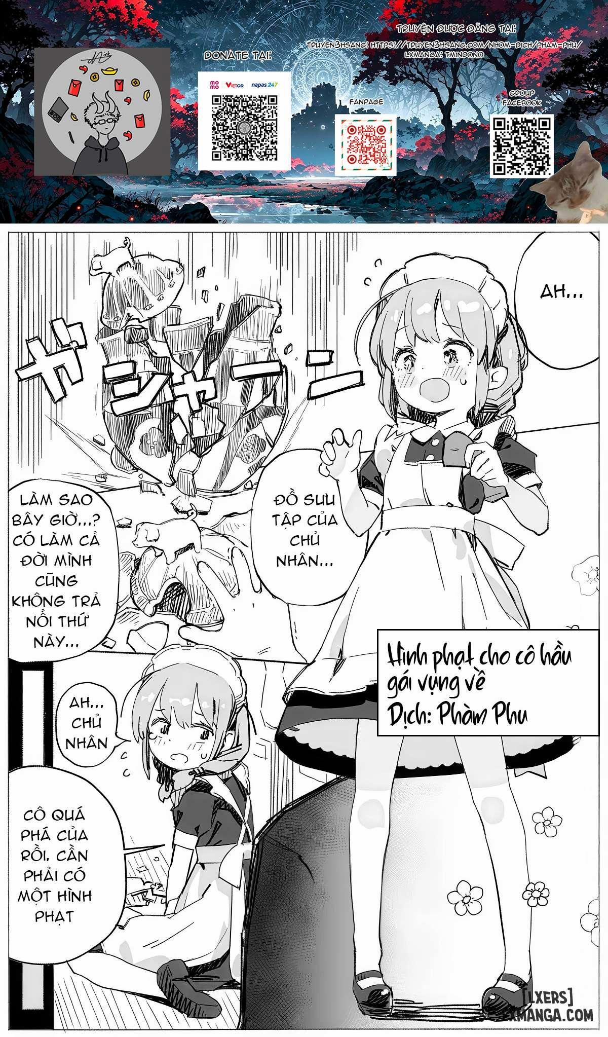 Hình Phạt Cho Cô Hầu Gái Vụng Về 1 trang 0