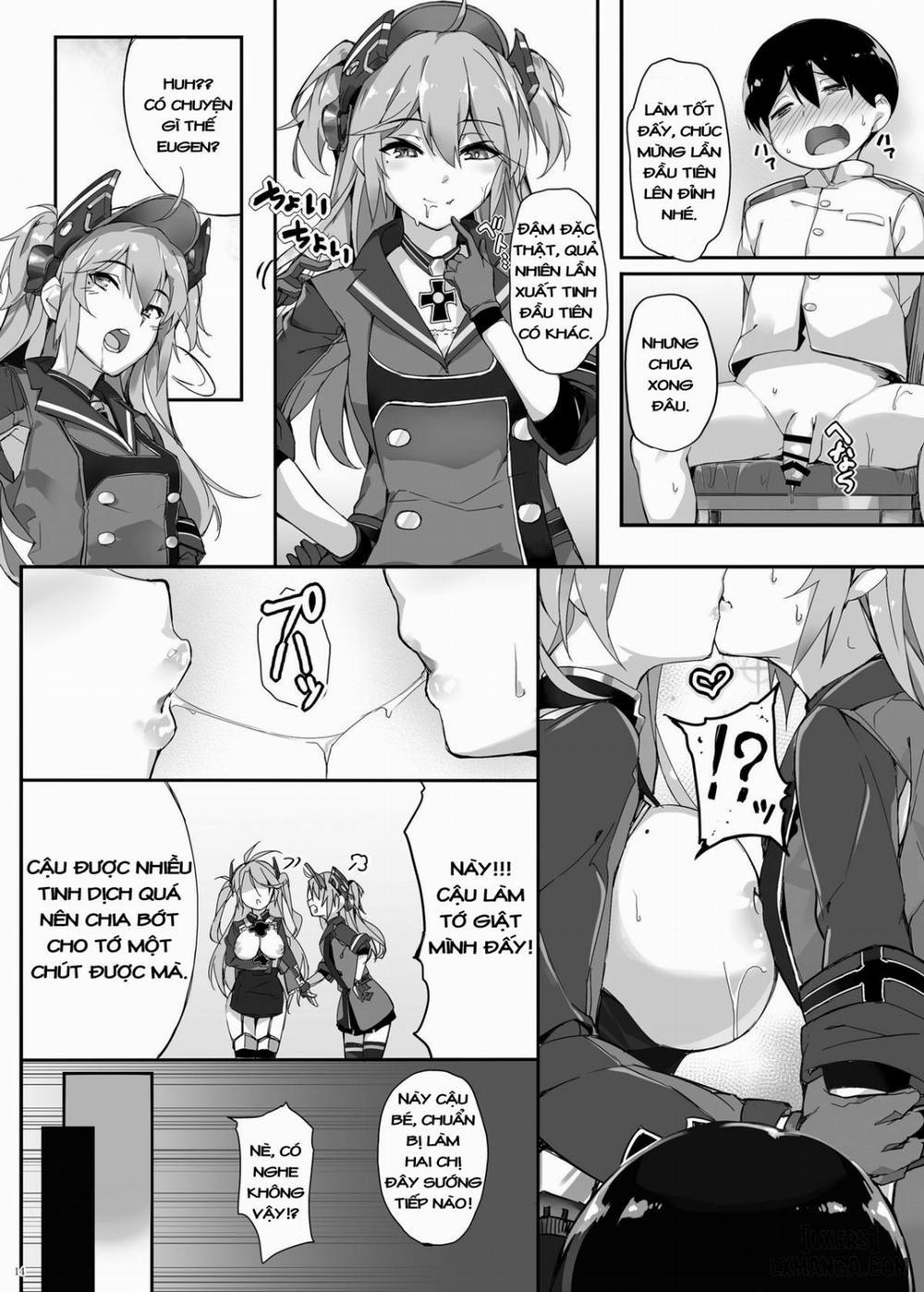 Hipper Shimai no Shota Sakusei Jinmon Oneshot trang 12