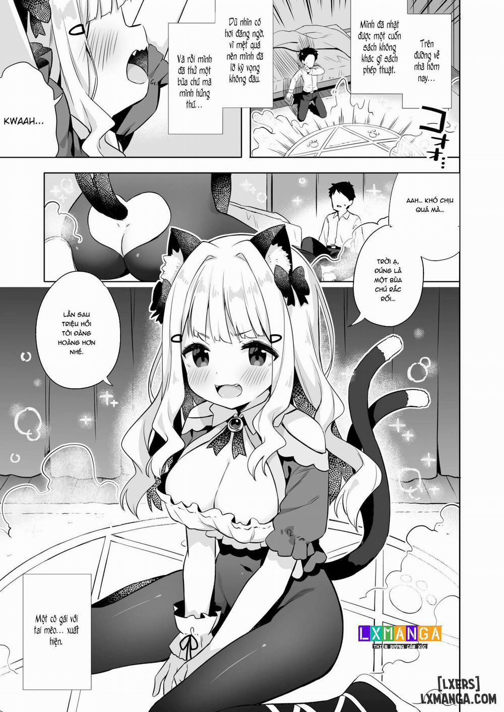 Hirotta Madousho de Chinmai Nekomimi-chan to Ecchi Dekiru Hon Chương Oneshot Trang 2