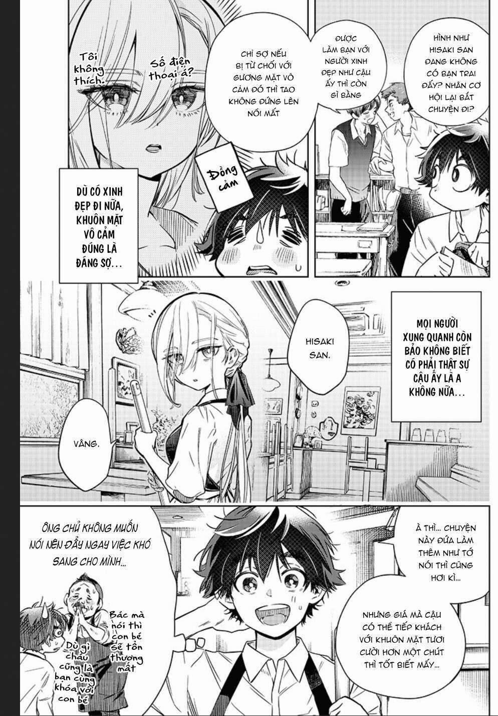 Hisaki-San Không Biết Cười 1 trang 4