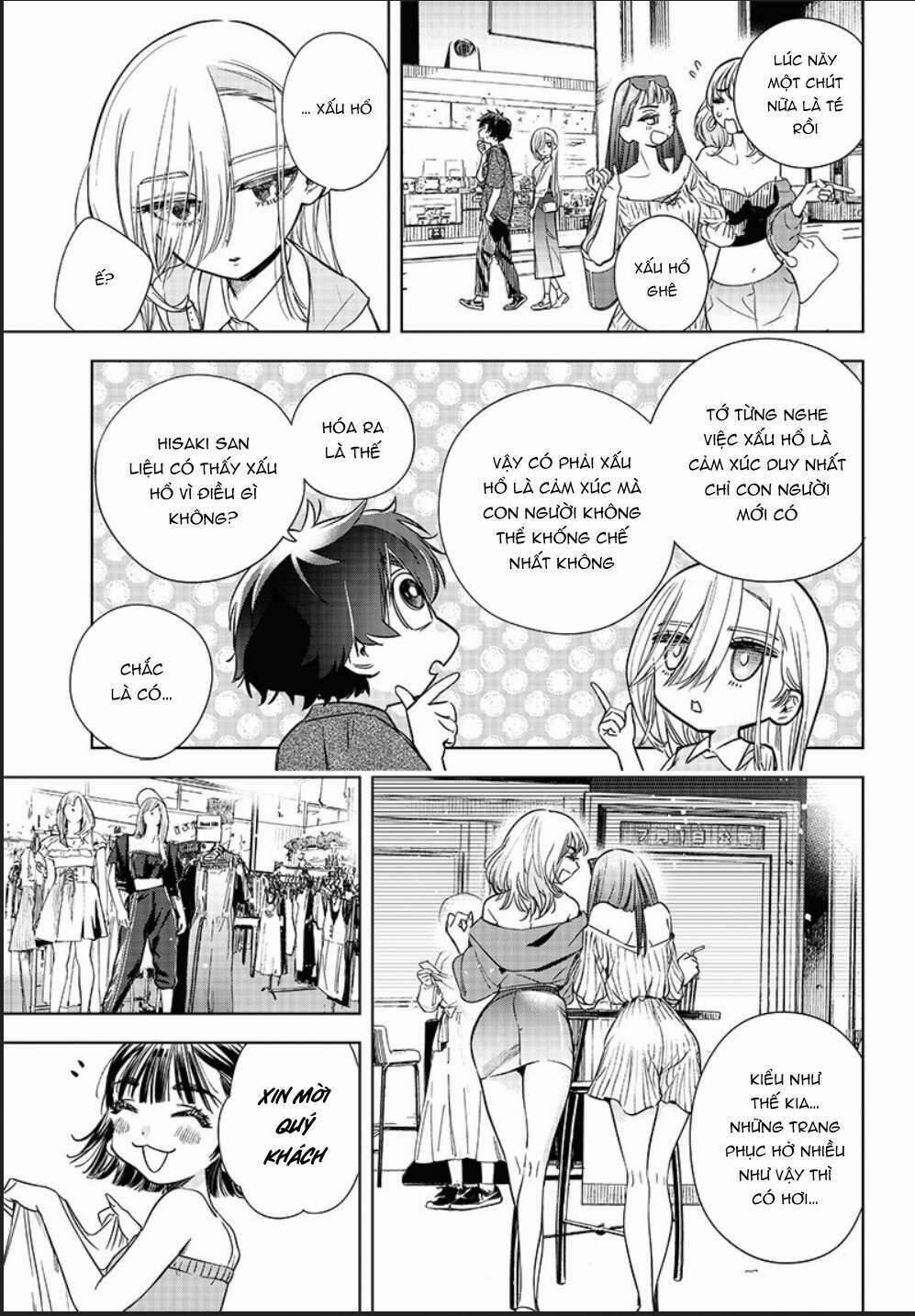 Hisaki-San Không Biết Cười 4 trang 4