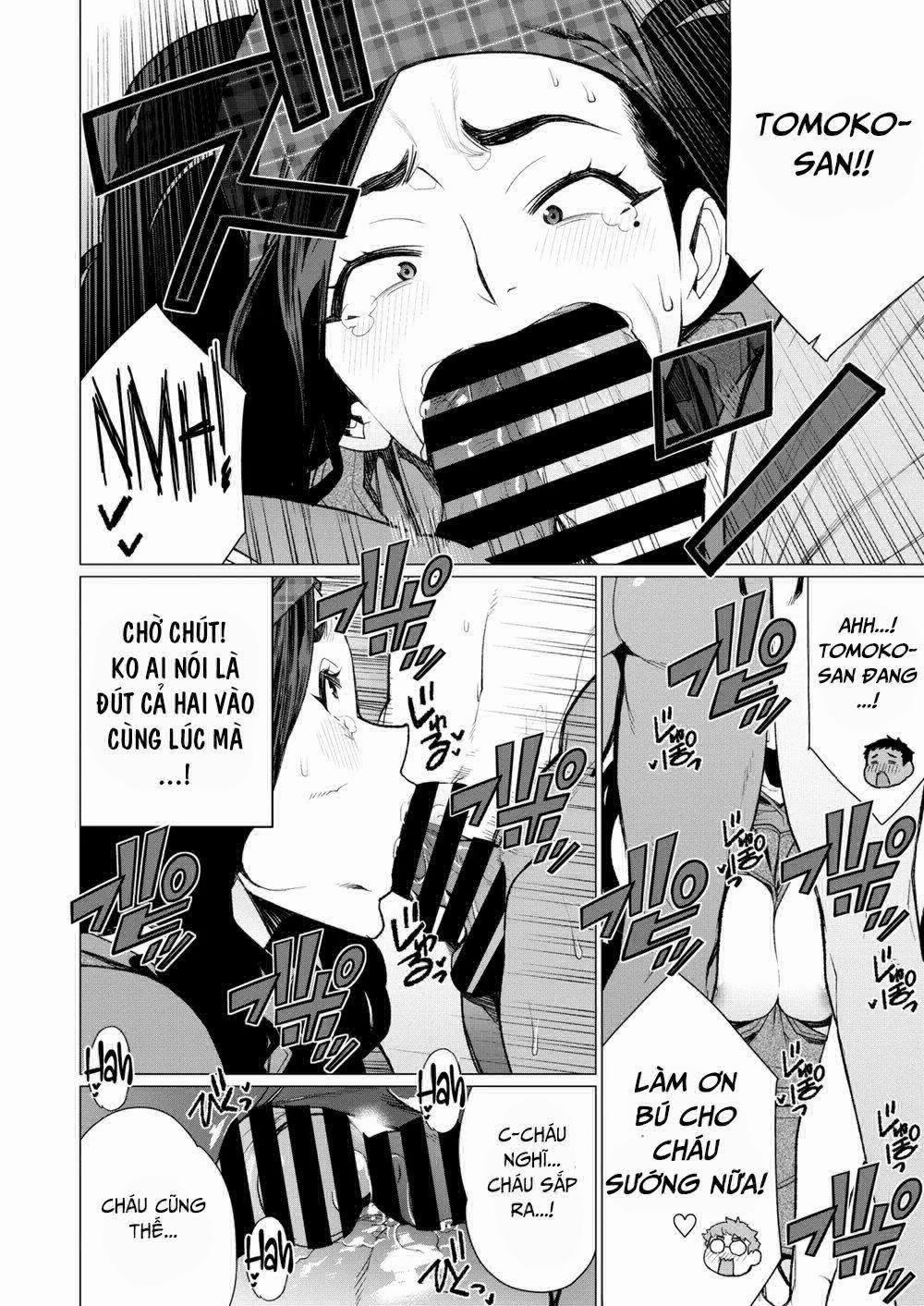 Hitoduma Kissa de juku niku Sando Oneshot trang 10