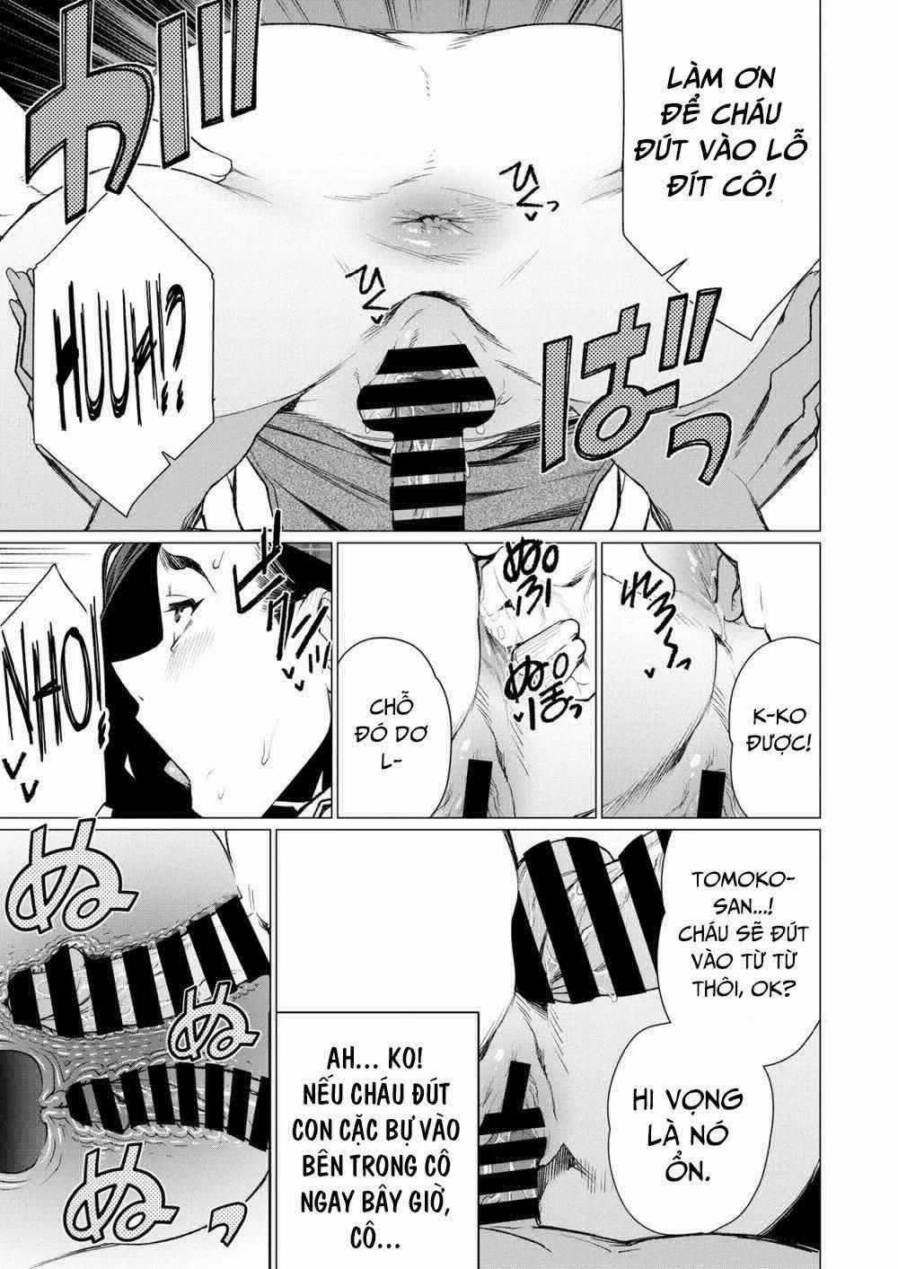 Hitoduma Kissa de juku niku Sando Oneshot trang 13