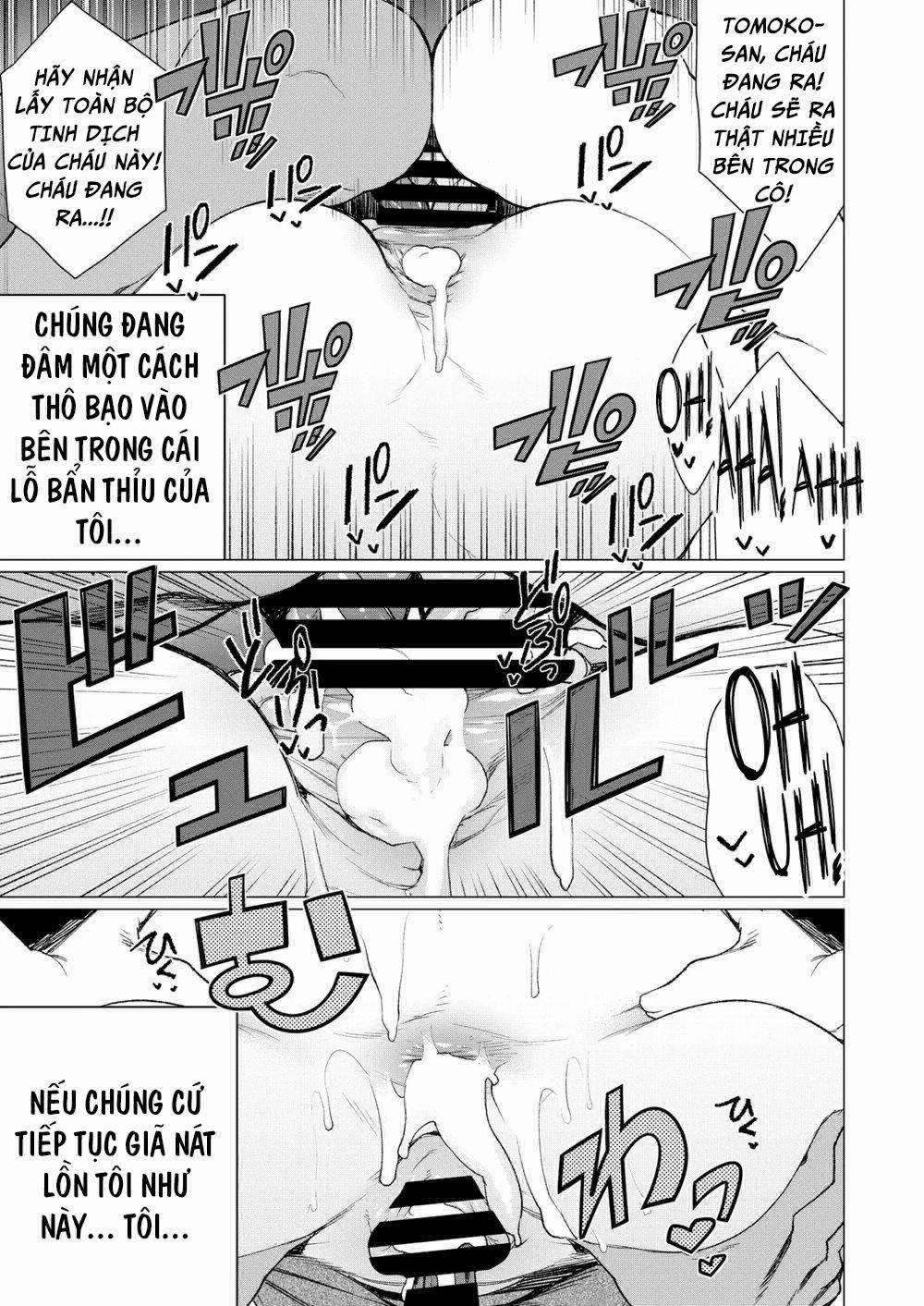 Hitoduma Kissa de juku niku Sando Oneshot trang 19