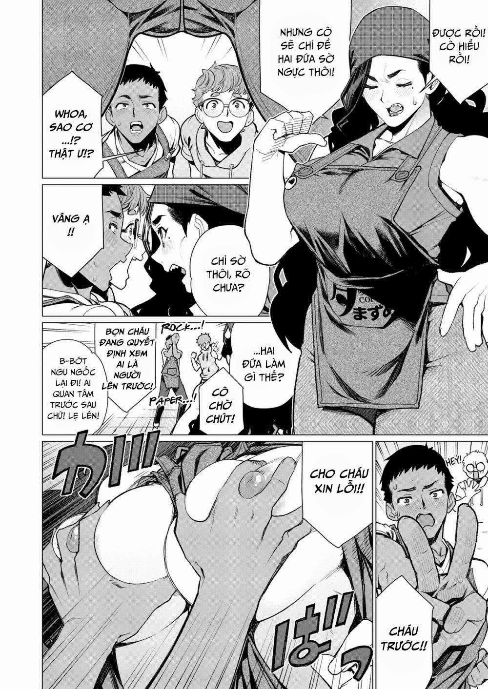 Hitoduma Kissa de juku niku Sando Oneshot trang 4