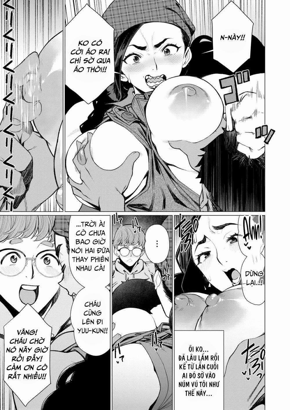 Hitoduma Kissa de juku niku Sando Oneshot trang 5