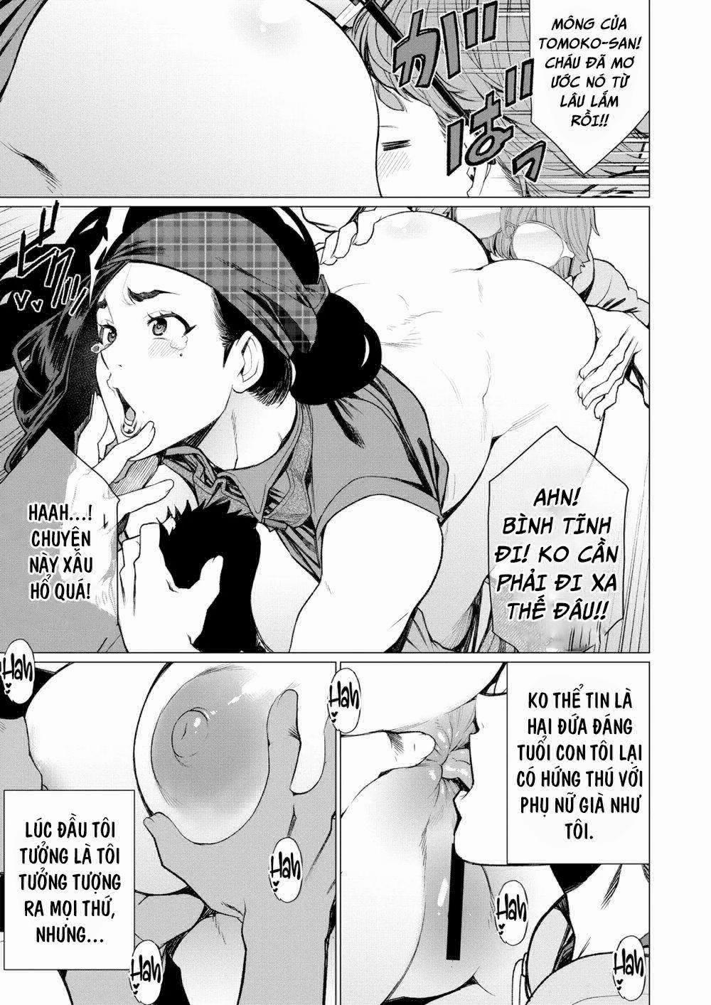 Hitoduma Kissa de juku niku Sando Oneshot trang 7