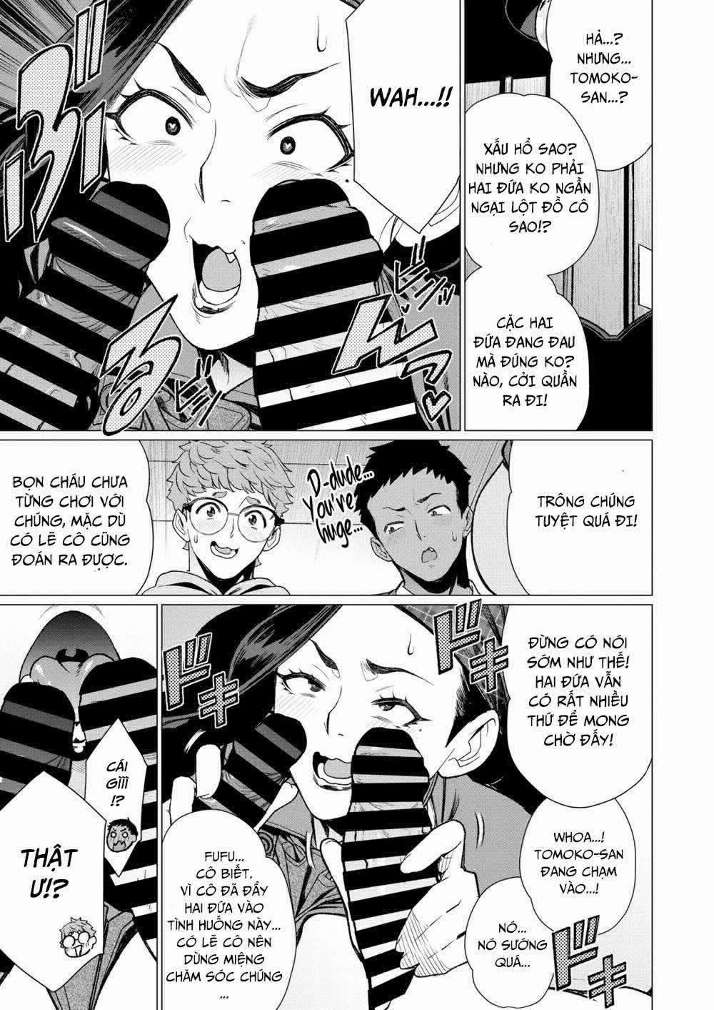 Hitoduma Kissa de juku niku Sando Oneshot trang 9
