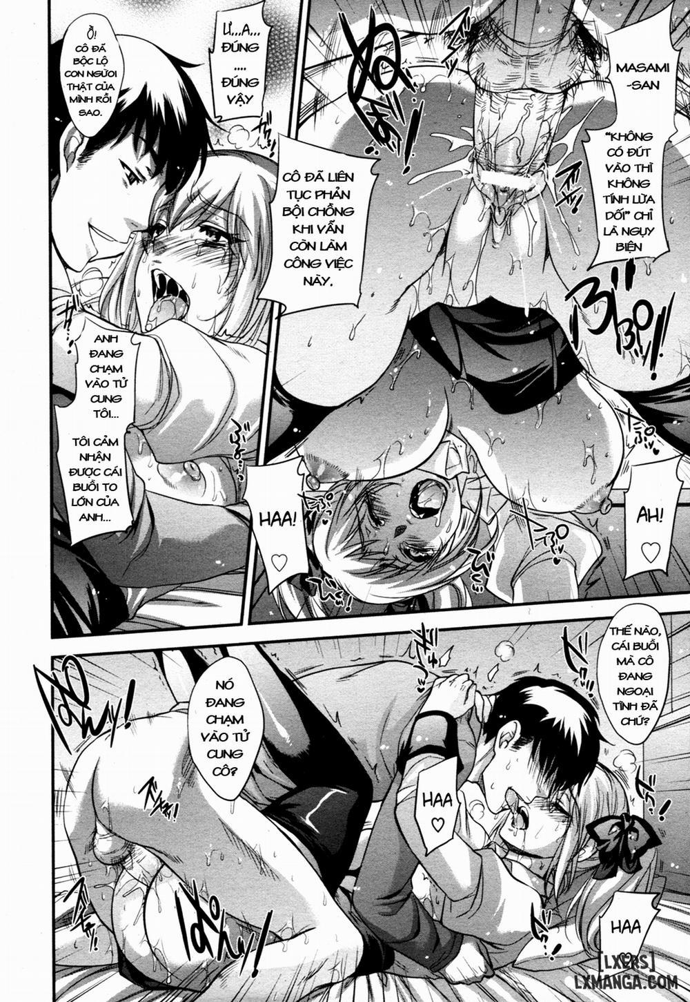 Hitoduma Ura Beit -Sounyuu dake wa Yurushite- Oneshot trang 15