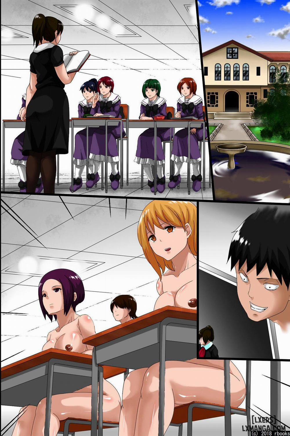 Hitori no Otoko ni Shihai Sarete Iru Gakuen Oneshot trang 50