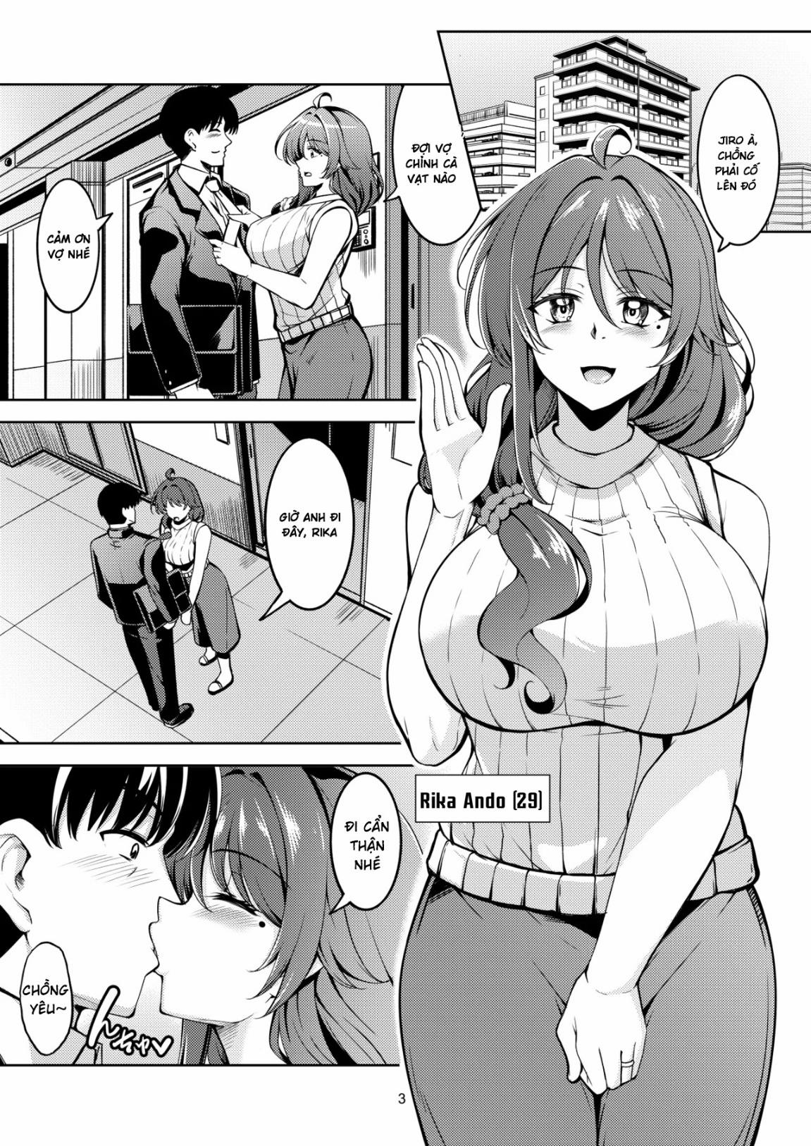 Hitozuma Ochi Yokkyuu Fuman No Wakazuma -Rika- OneShot trang 5