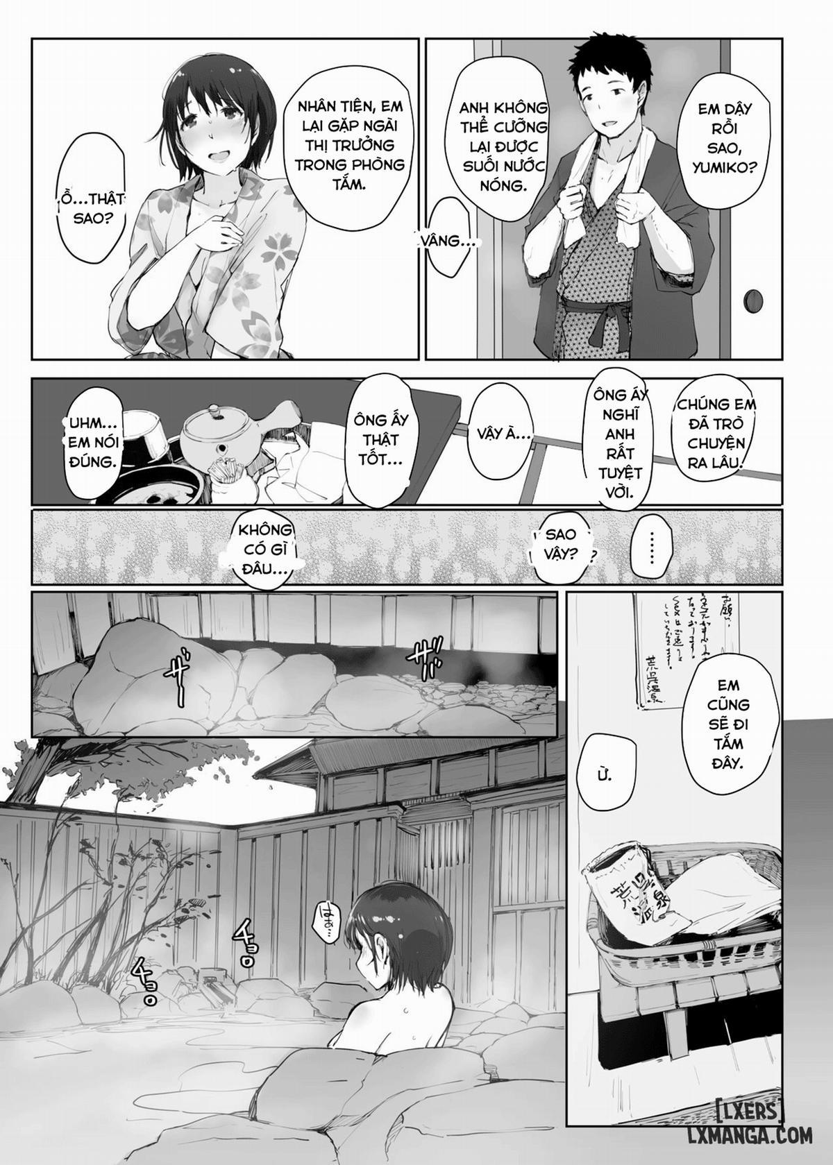 Hitozuma To NTR Chounai Ryokou -Futsukame 1 trang 13